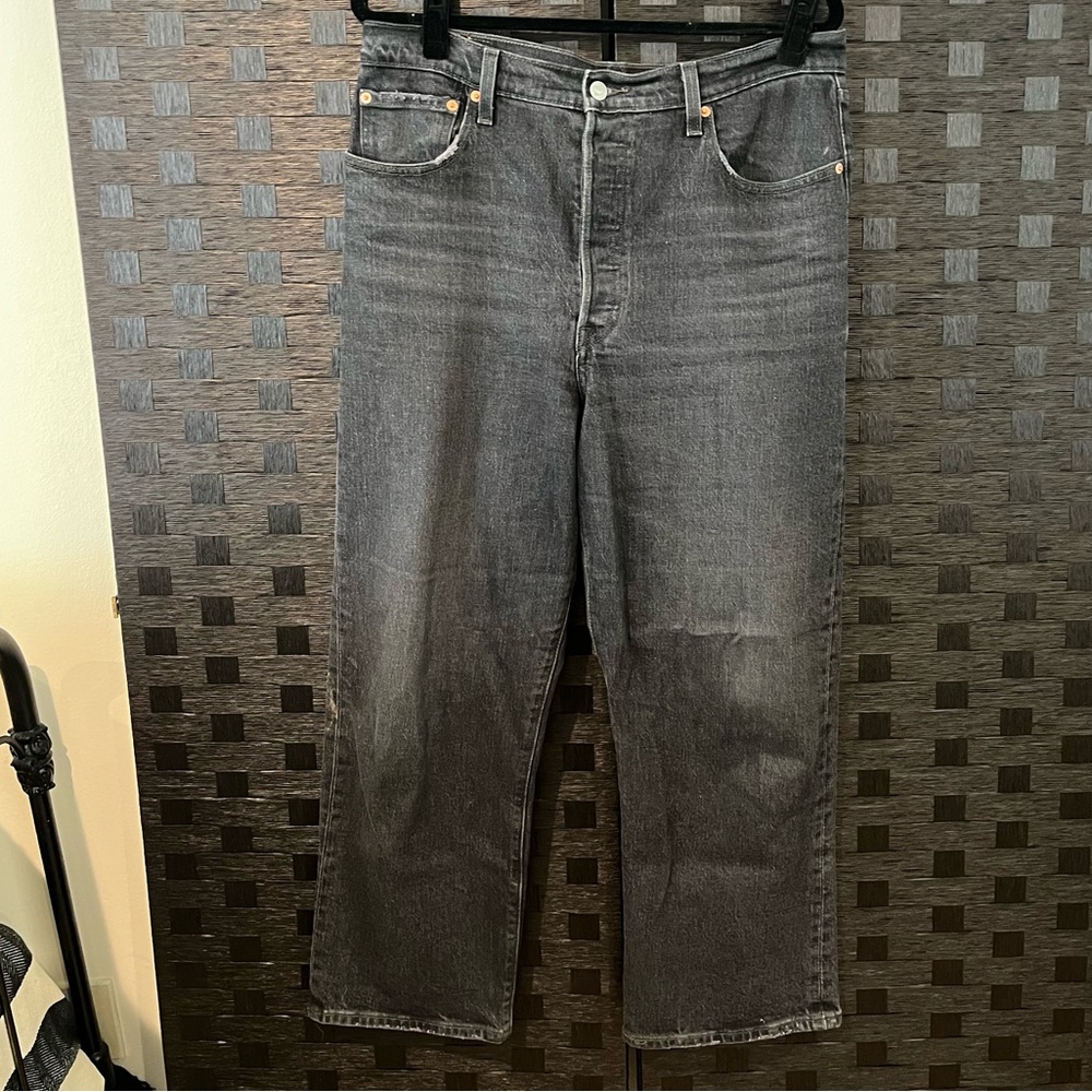 Levi’s ribcage straight ankle